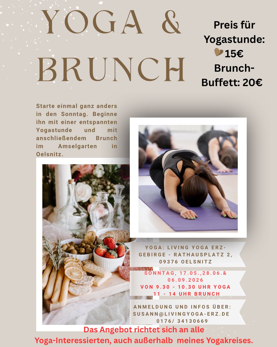 Yoga Brunch Termine